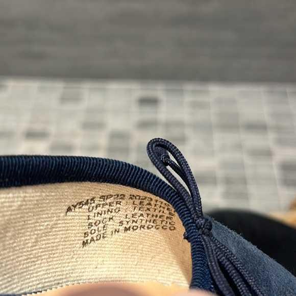 J. Crew Zoe Flats in suede - navy blue - Picture 7 of 8